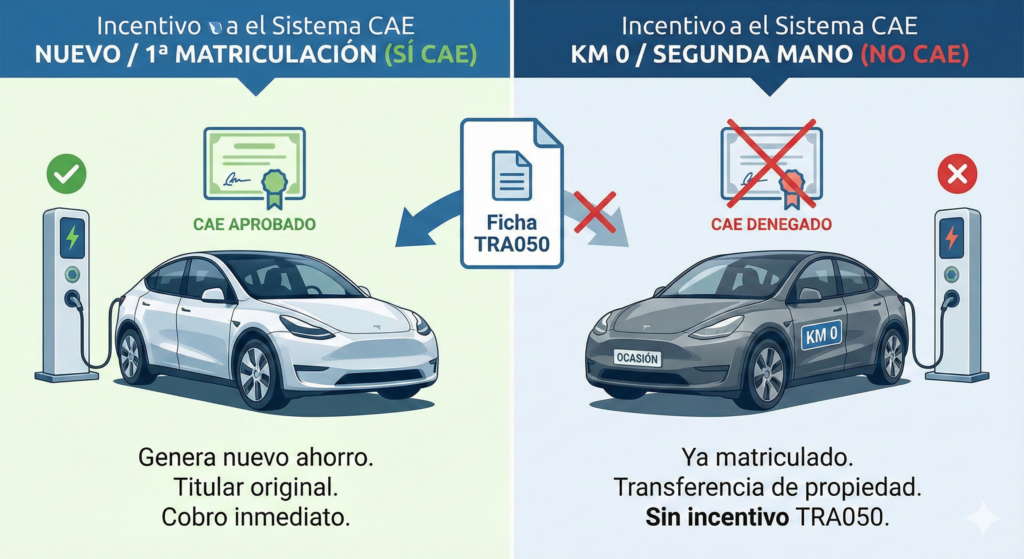 CAE coche km 0